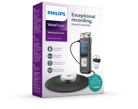 Grabadora para reuniones VoiceTracer